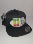 High-Hats.com Grey snapback cap